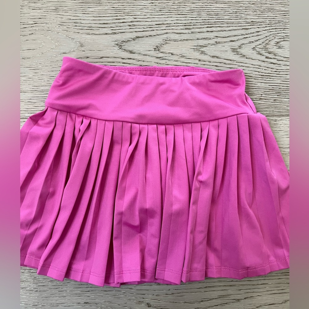 Art class pleated pink skort